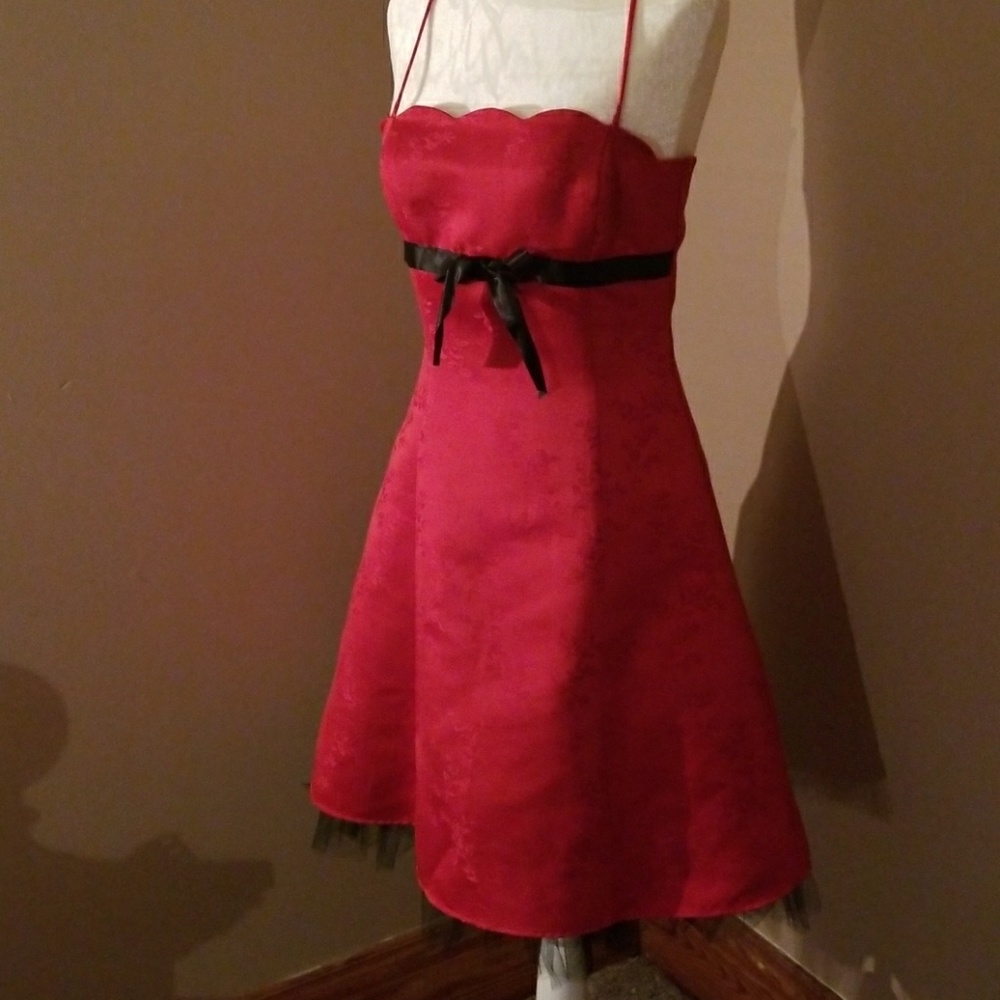 Cute red dress